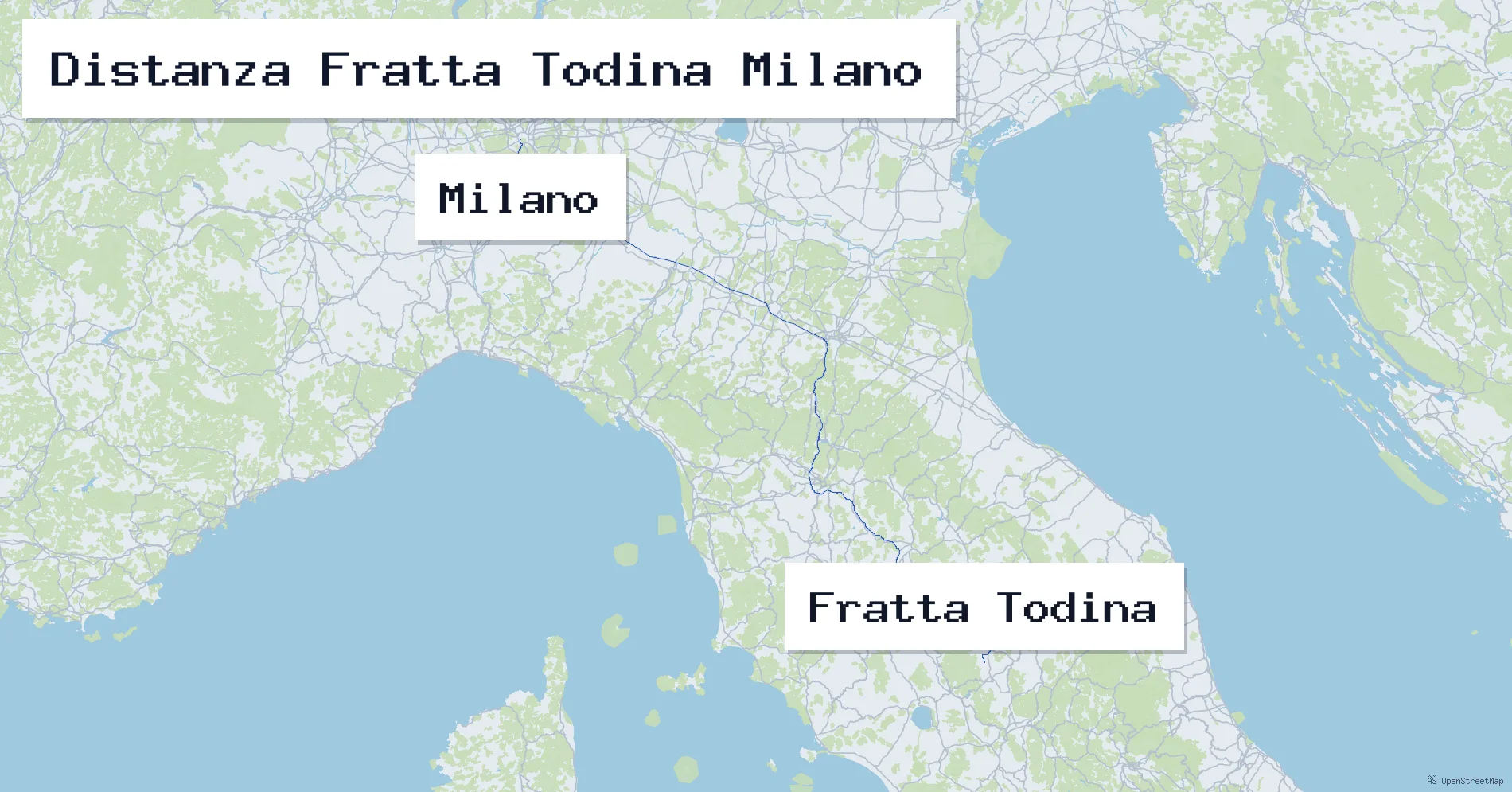 Distanza Fratta Todina Milano E Come Arrivare In Auto Pedaggi E Costi