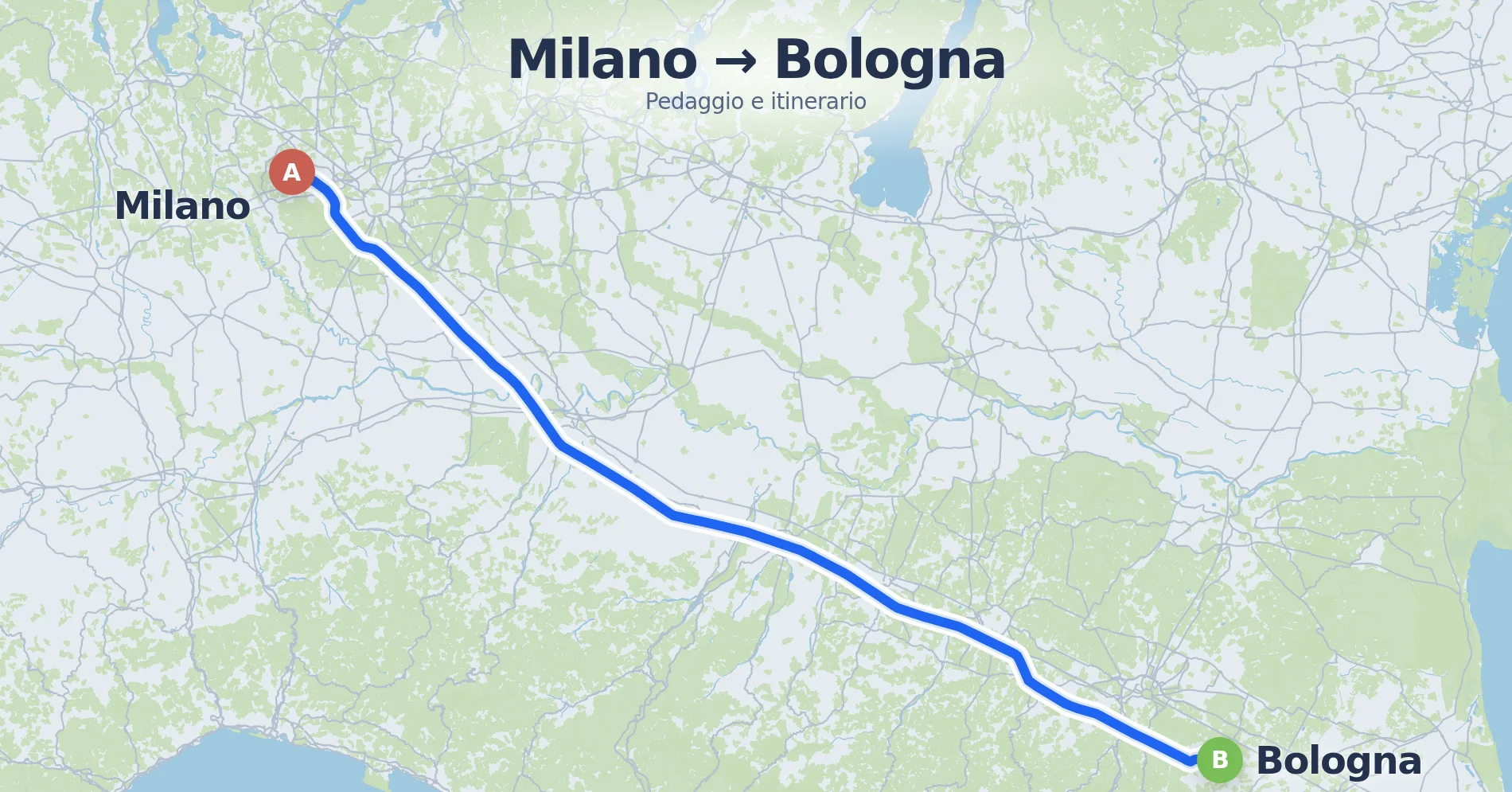Distanza Milano Bologna E Come Arrivare In Auto Pedaggi E Costi