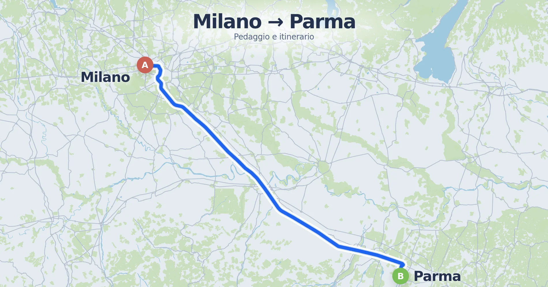 Distanza Milano Parma E Come Arrivare In Auto Pedaggi E Costi